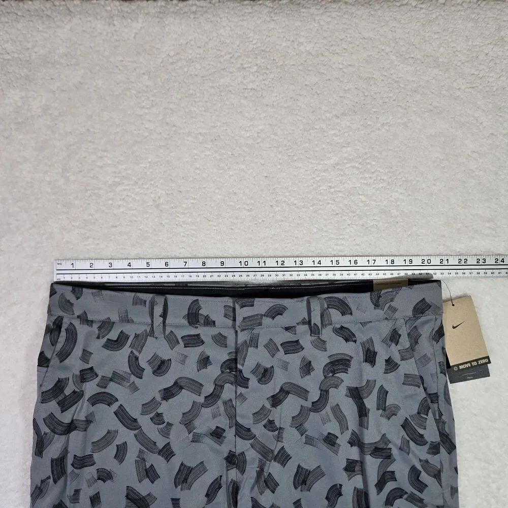 Nike Golf Repel Shorts Mens 40 Smoke Grey Black Brushstroke Print FD5725-070 NEW